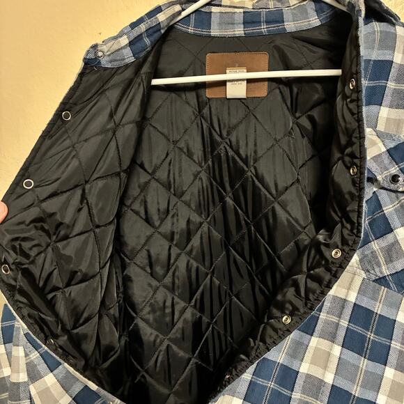 Great Northwest Quilted Lined Flannel Mens Size XL - Picture 2 of 6